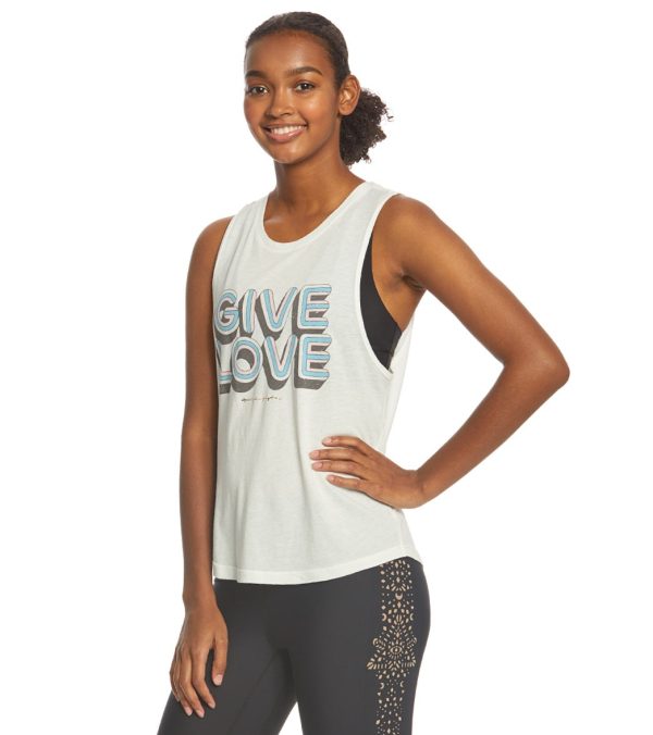 Spiritual Gangster Give Love Muscle Tee For Cheap - Image 2