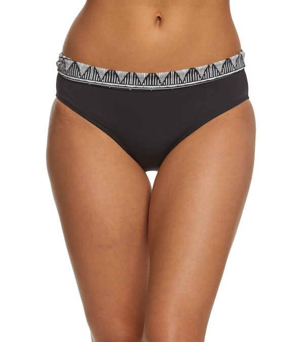 Skye Hilo Mid Waist Bikini Bottom Supply