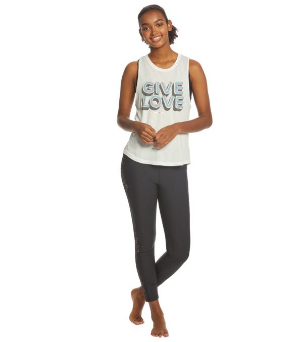Spiritual Gangster Give Love Muscle Tee For Cheap - Image 4