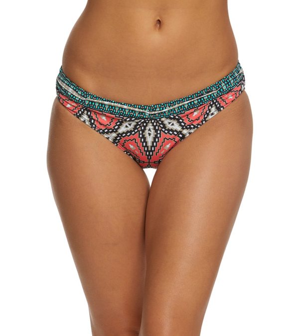 Skye Mactan Ruched Hipster Bikini Bottom For Sale