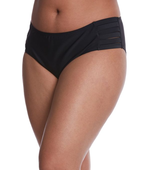 Skye Plus Size Solid Kira Bikini Bottom Online Sale - Image 2