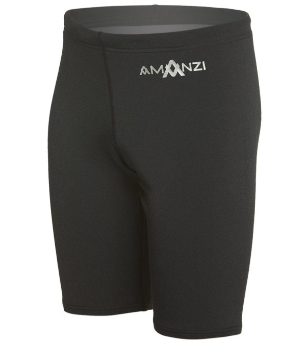 Amanzi Boys  Acceler8 Black Jammer Swimsuit Fashion - Image 5