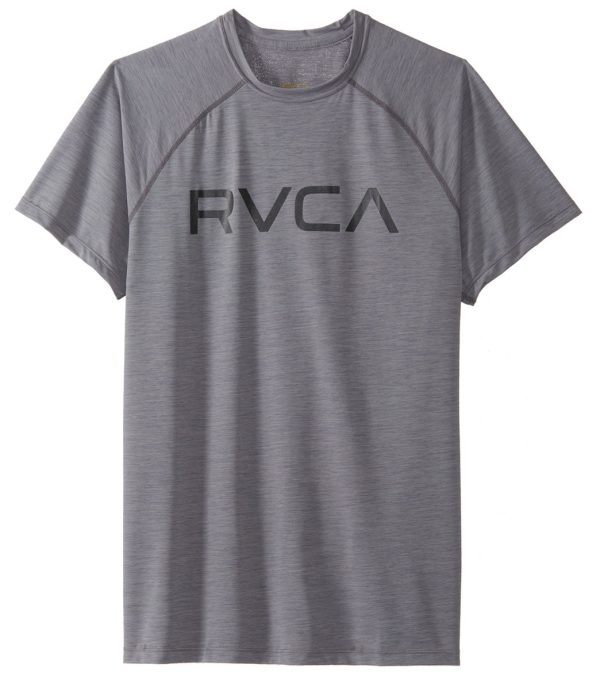 RVCA Men s Micro Mesh Short Sleeve Rashguard Cheap