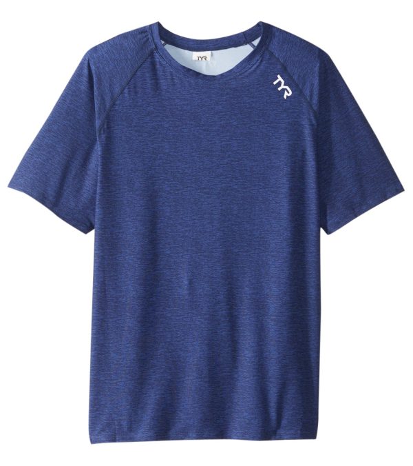 TYR Men s Tahoe Short Sleeve Rashguard For Sale - Image 3