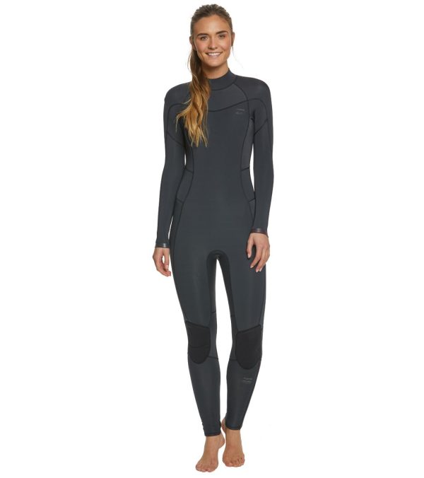 Billabong Women s 3 2MM Synergy Back Zip Fullsuit Fashion