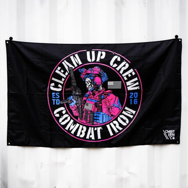 Clean Up Crew Miami Edition 3  X 5  Wall Flag Online Hot Sale - Image 2