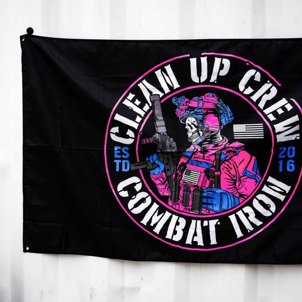 Clean Up Crew Miami Edition 3  X 5  Wall Flag Online Hot Sale - Image 3