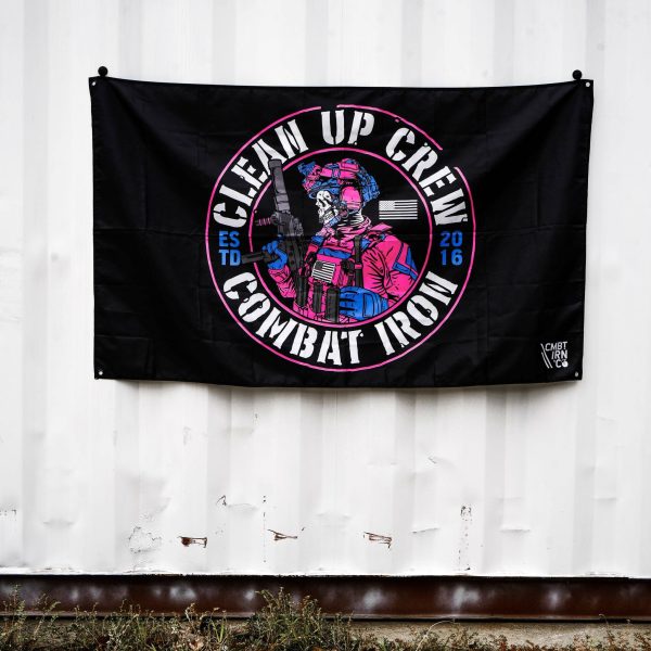 Clean Up Crew Miami Edition 3  X 5  Wall Flag Online Hot Sale