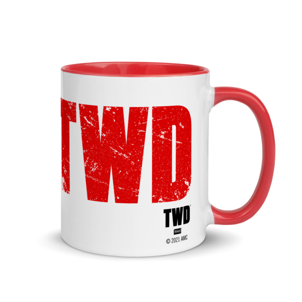 The Walking Dead I Heart TWD Two-Tone Mug Discount - Image 3
